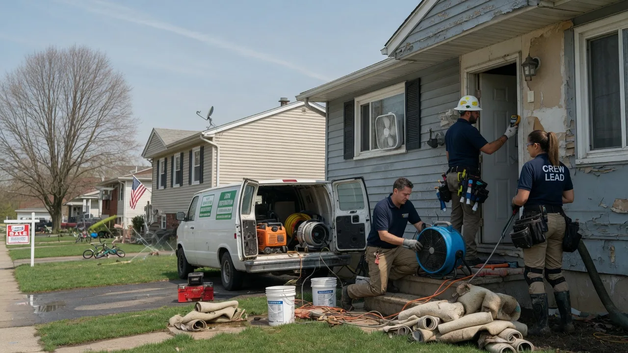 Flood Cleanup in Eden Valley, MN near me