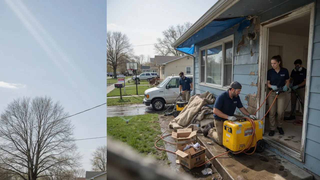 Basement Flood Cleanup in Eden Valley, MN near me